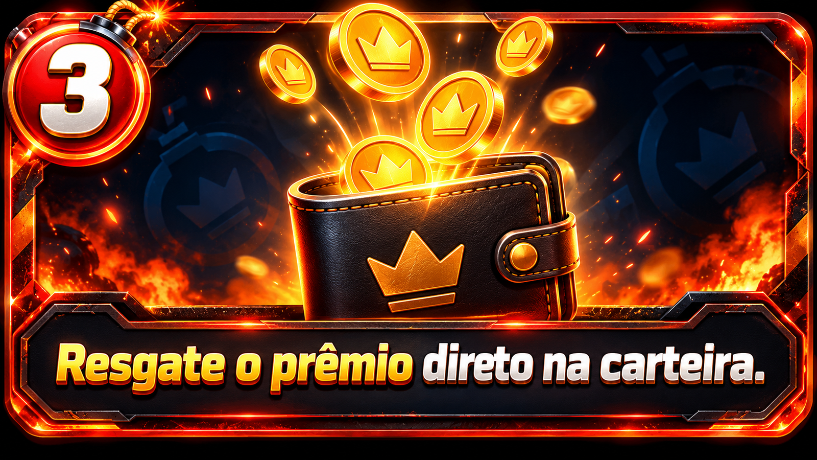 Passo 3: Resgate o prêmio direto na carteira.